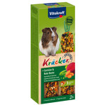 Vitakraft Vitakraft knaagdier groente/biet-kräcker cavia, 2in1.