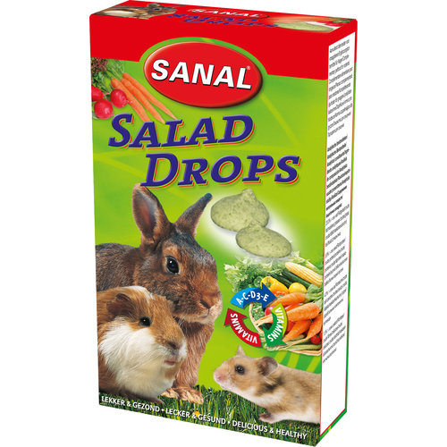 Sanal Sanal knaagdier salad drops, 45 gram.