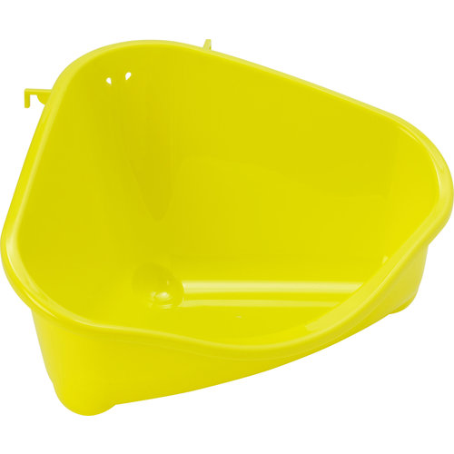 Moderna Moderna knaagdiertoilet met haak plastic yellow, medium.