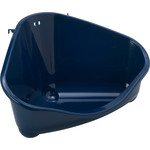 Moderna Moderna knaagdier-/kittentoilet met haak plastic blue berry, large.