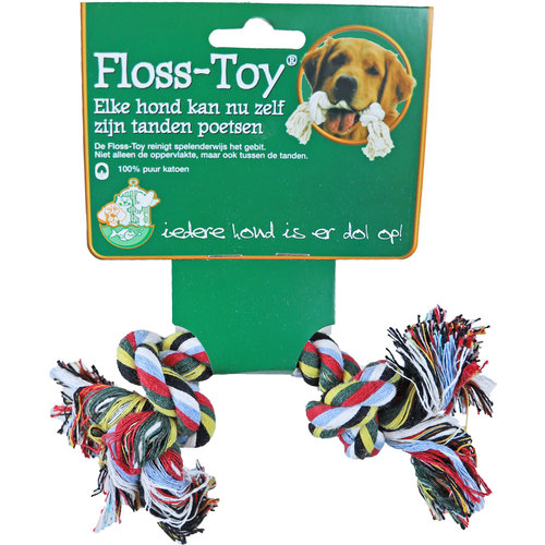Boon floss-toy gekleurd, mini.