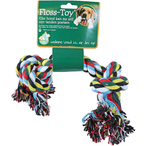 Boon floss-toy gekleurd, large.