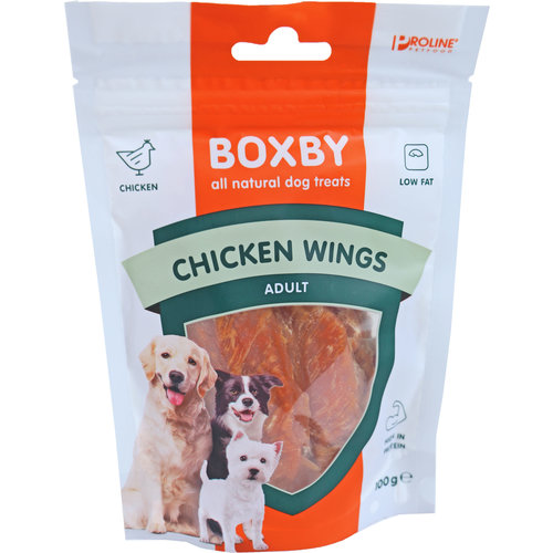 Proline Proline Boxby chicken wings, 100 gram.