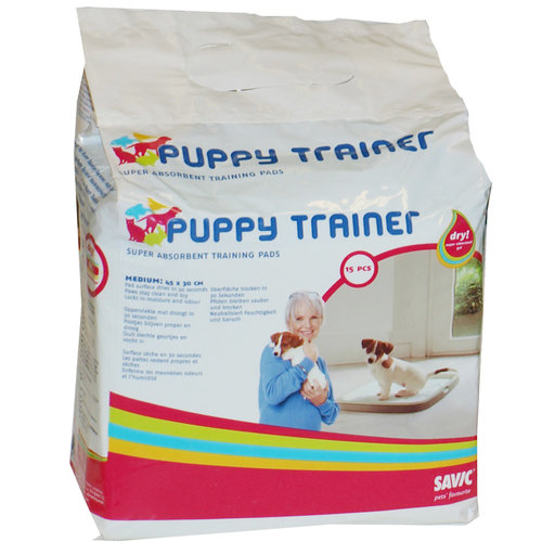 Savic Savic puppy trainer medium, pak a 15 navulpads.