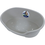 Moderna Moderna plastic hondenmand warmgrijs, 50/60 cm.