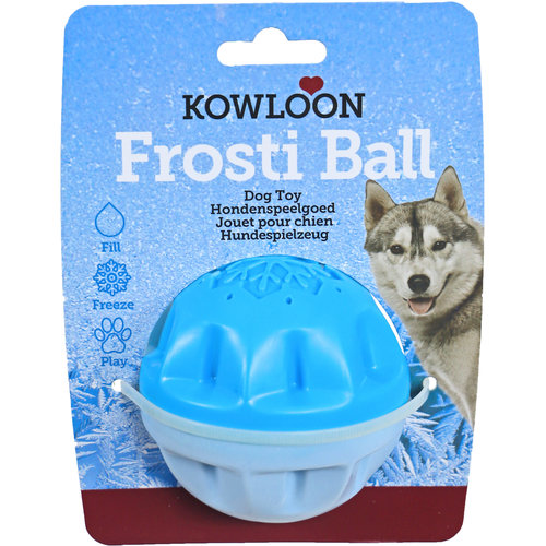 Kowloon Kowloon hondenspeelgoed Frosti ball, Ø 7,5 cm.