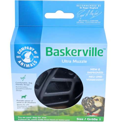 Company of Animals Baskerville ultra muzzle, nr. 1.