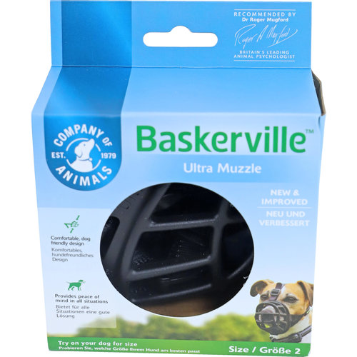 Company of Animals Baskerville ultra muzzle, nr. 2.