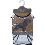 Boony Dog Fashion Boony Dog fashion honden regenjas transparant met reflectie, 20 cm.