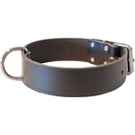 Boon Dog fashion Boon Dog fashion halsband breed enkel donkerbruin, 40 mm/50 cm.