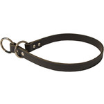 Boon Dog fashion Boon Dog fashion correctiehalsband 18 mm/50 cm, donkerbruin.