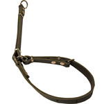 Boon Dog fashion Boon Dog fashion sliphalsband verstelbaar, 18 mm/75 cm, donkerbruin.