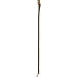 Boon Dog fashion Boon Dog fashion lijn met karabijnhaak, 12 mm/200 cm, donkerbruin.