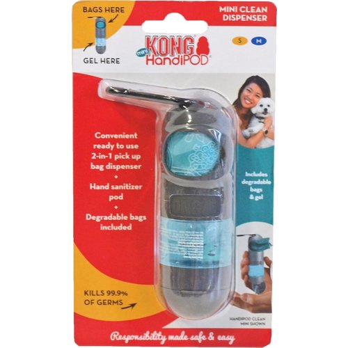 Kong Kong hond Handipod, mini clean dispenser.