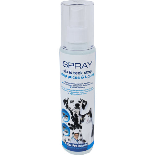 Pet Doctor The Pet Doctor vlo en teek stop spray, 200 ml.