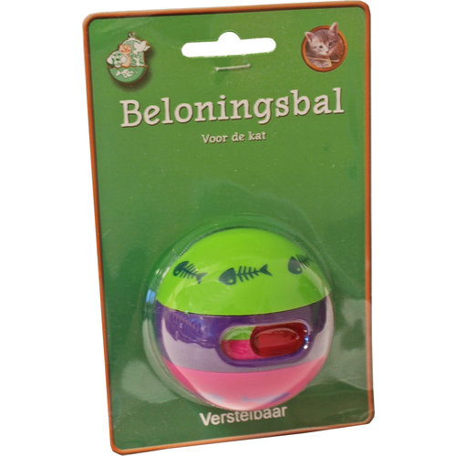 Boon beloningsbal kat op blister, Ø 6 cm.