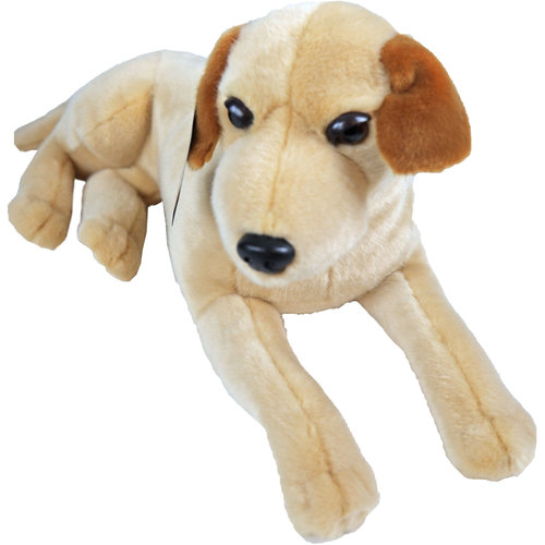 Boony "Natural Decoration" Boony Natural Decoration labrador pluche liggend blond, 53 cm.