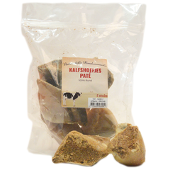 Natuurlijke hondensnacks Hoefjes pate per 3 verpakt