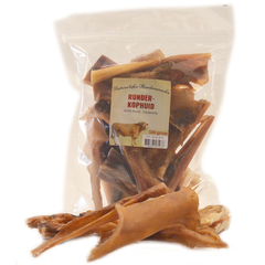 Natuurlijke hondensnacks Runderkophuid 500 gram