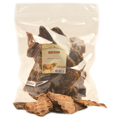 Natuurlijke hondensnacks Biefstuk 1 kg