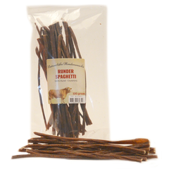 Natuurlijke hondensnacks Runderspagheti 100 gram
