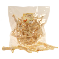 Natuurlijke hondensnacks Kippenpoten met honing 500 gram