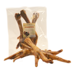 Natuurlijke hondensnacks Kalkoenpoten per 3 verpakt
