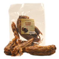 Natuurlijke hondensnacks Kalkoennekken 200 gram
