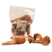 Natuurlijke hondensnacks Varkensoren per 5 verpakt