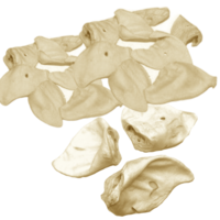 Natuurlijke hondensnacks Varkensoren met honing per 60