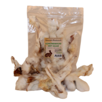 Natuurlijke hondensnacks Konijnenhuid met haar 100 gram