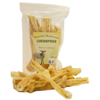 Natuurlijke hondensnacks Lamskophuid 100 gram
