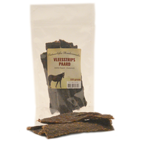 Natuurlijke hondensnacks Vleesstrips paard 100 gram