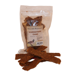 Natuurlijke hondensnacks Vleesstrips gans 100 gram