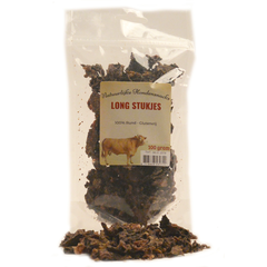 Natuurlijke hondensnacks runderlong trainer 100 gram