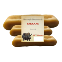 Natuurlijke hondensnacks Yakkaas 100% 60 - 80 gram