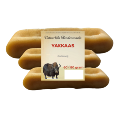 Natuurlijke hondensnacks Yakkaas 100% 60 - 80 gram