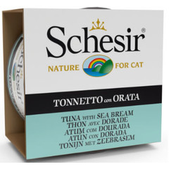 Schesir Schesir Cat Jelly Tuna with Sea Bream 85 gr.