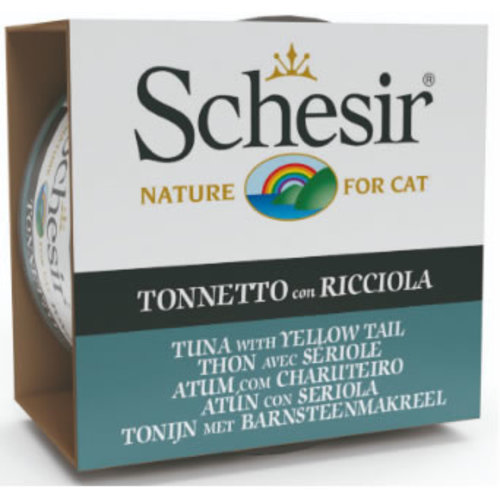 Schesir Schesir Cat Jelly Tuna with Yellow Tail 85 gr.