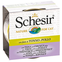 Schesir Schesir Cat Broth Tuna & Chicken 70 gr.