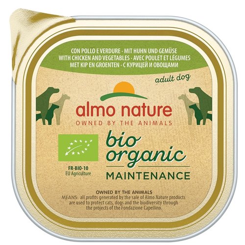Almo Nature AN Daily Bio Dog Chicken+Vegetables 300 gr.