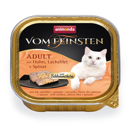 Vom Feinsten Feinsten Cat Gourmet Kip+Zalm 100 gr.