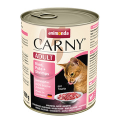 Carny Carny Rund/Kalkoen/Garnalen 800 gr.