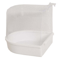 Badhuis groot wit + zitst. 1 st.