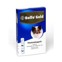 Bolfo Bolfo Gold Hond 40 > 4 Pipet 4 pip. < 4 kg
