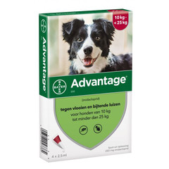 Advantage Advantage Hond 250 1 st. 10 - 25 kg