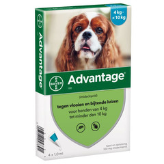 Advantage Advantage Hond 100 1 st. 4 - 10 kg