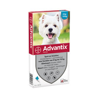 Advantix Advantix 100 > 6 Pipet 6 pip. 4 - 10 kg