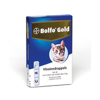 Bolfo Bolfo Gold Kat 40 > 2 Pipet 2 pip. < 4 kg
