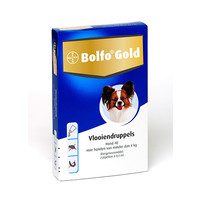 Bolfo Bolfo Gold Hond 40 > 2 Pipet 2 pip. < 4 kg